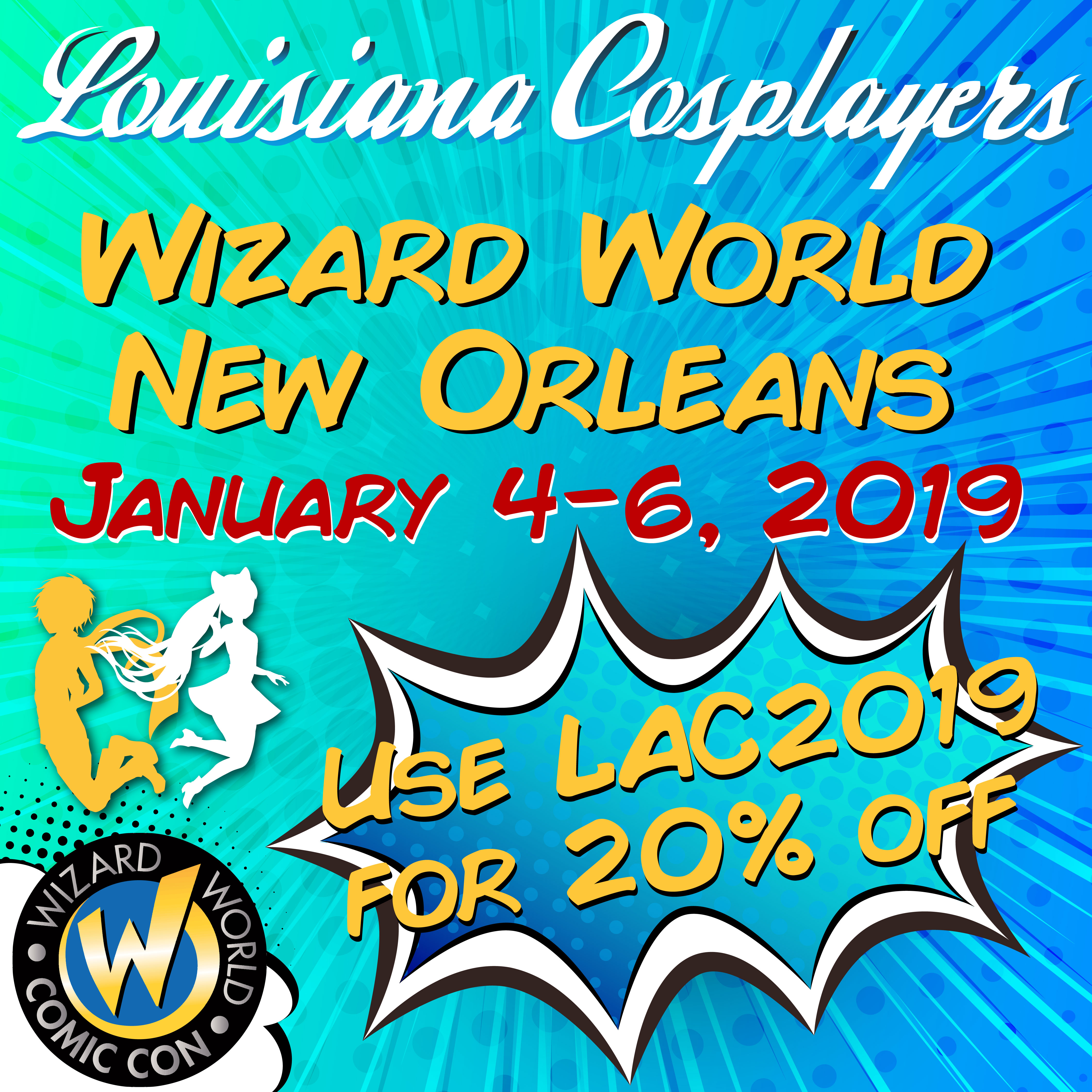 New Orleans Comic Con 2019 Louisiana Cosplayers